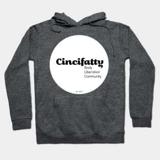 Cincifatty Logo - Reverse Color Hoodie